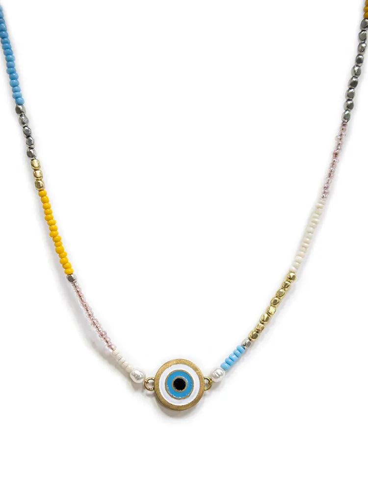 Double Vision Necklace - Multi sold by Mata Traders product image thumbnail 3