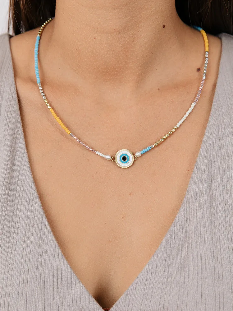 Double Vision Necklace - Multi sold by Mata Traders product image thumbnail 2