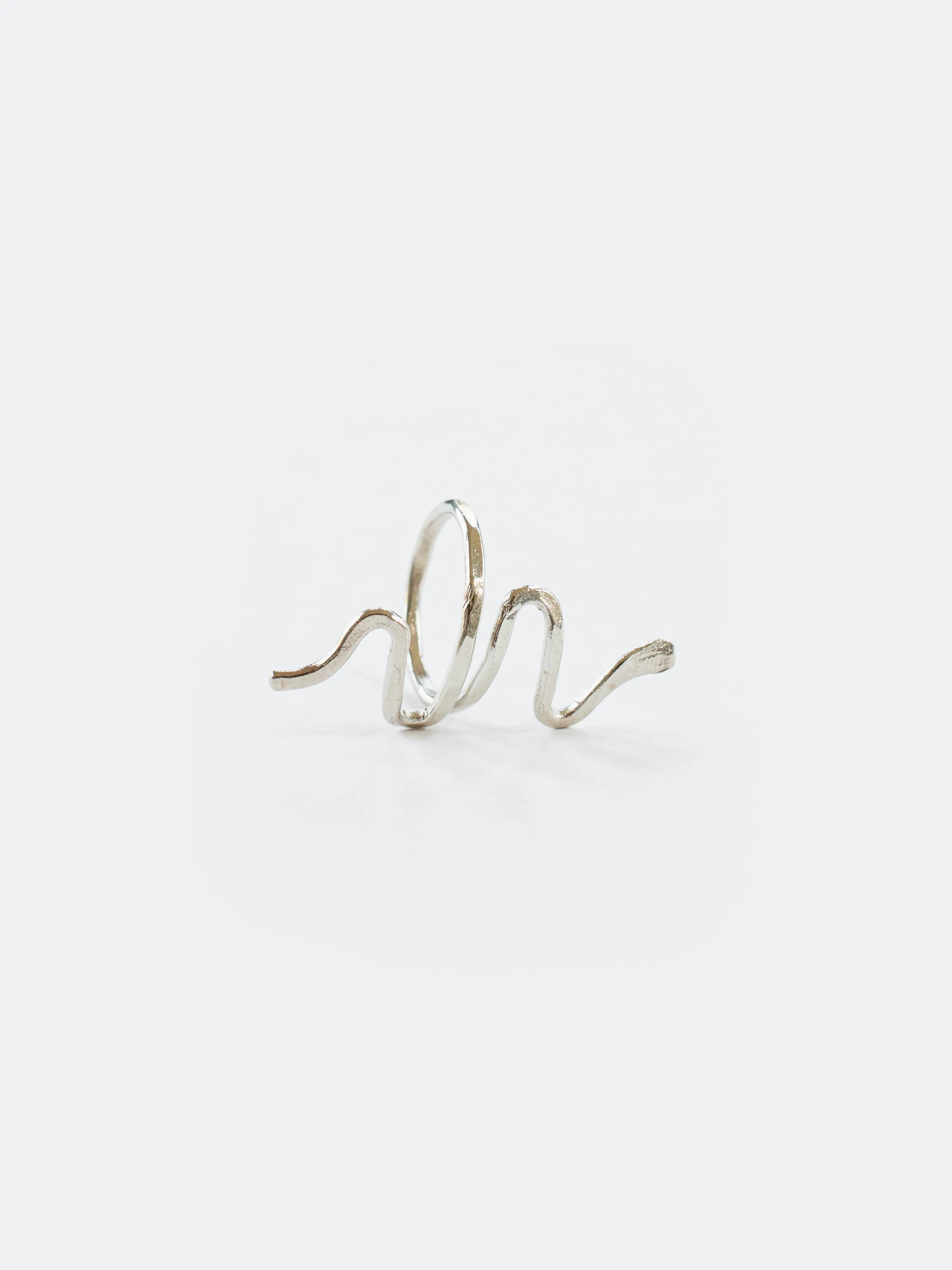 Serpentine Ring - Silver sold by Mata Traders product image thumbnail 3