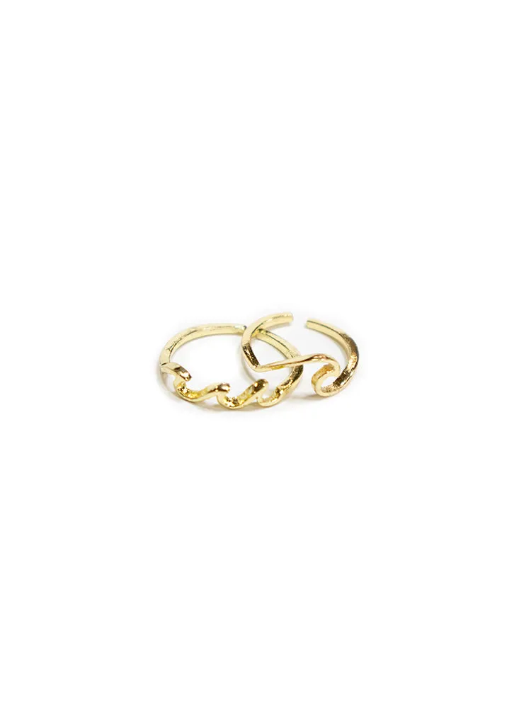 Swell Ring Set - Gold sold by Mata Traders product image thumbnail 3