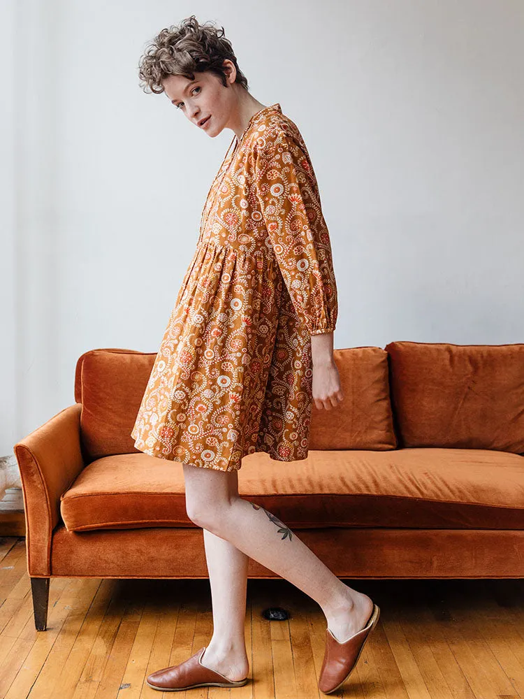 Sohla Mini Dress - Paprika Suzani sold by Mata Traders product image thumbnail 4