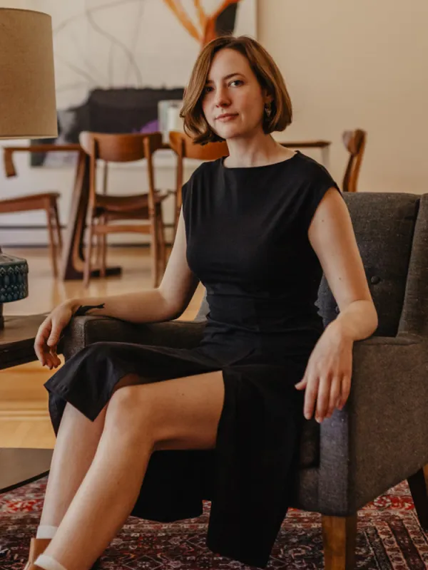 Elise Sheath Dress - Black sold by Mata Traders