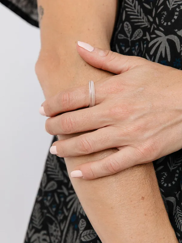 Avni Ring - Transparent made by Mata Traders