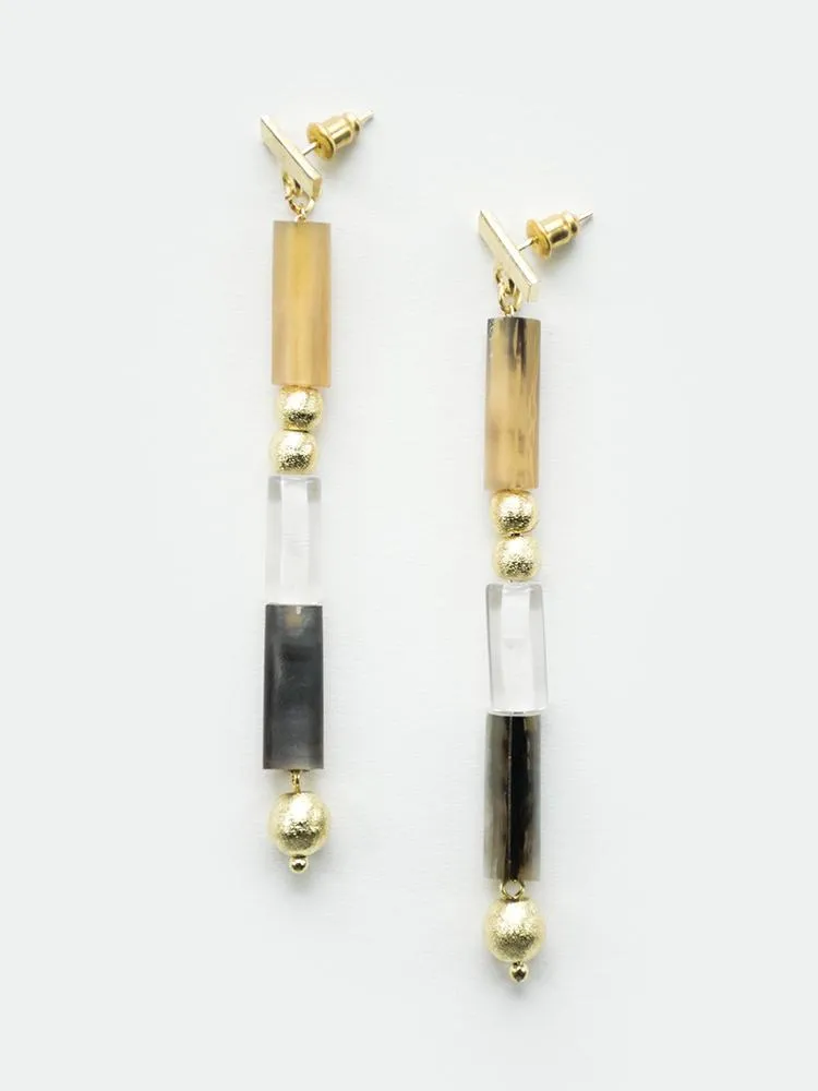 Josephine Earrings - Gold sold by Mata Traders product image thumbnail 5