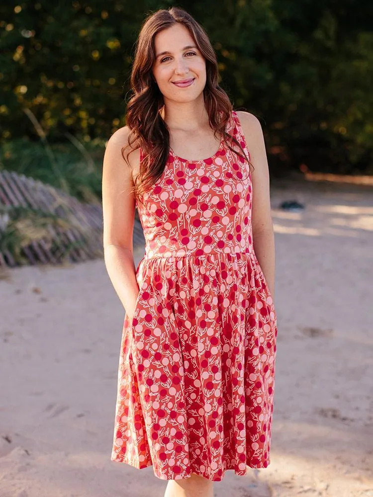 Summer Sonnet Dress - Peach sold by Mata Traders product image thumbnail 2