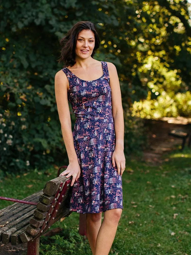 Delilah Dress - Voyager Pink sold by Mata Traders product image thumbnail 2