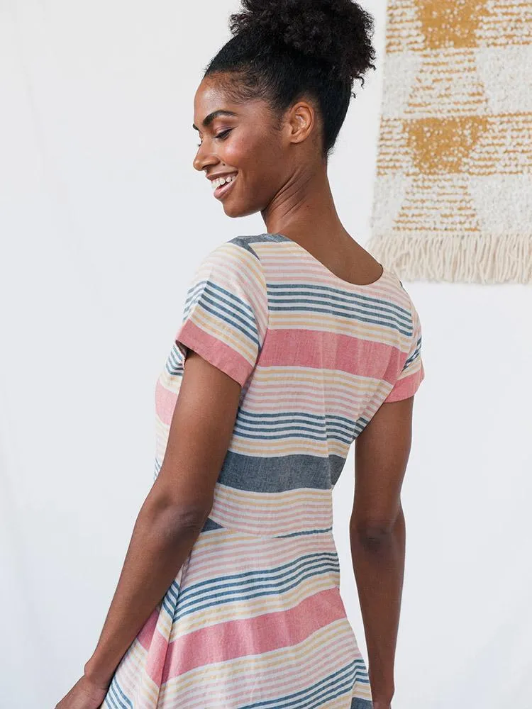 Daydreamer Dress - Summer Stripe sold by Mata Traders product image thumbnail 4