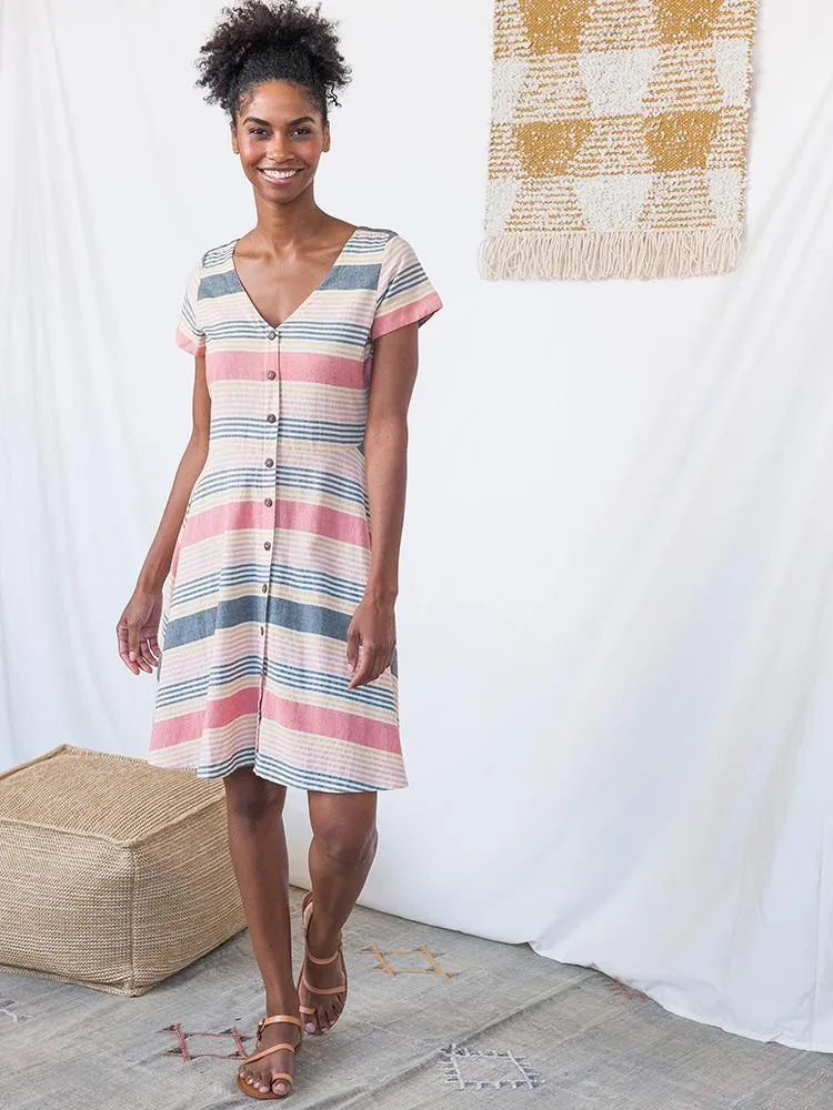 Daydreamer Dress - Summer Stripe sold by Mata Traders product image thumbnail 3