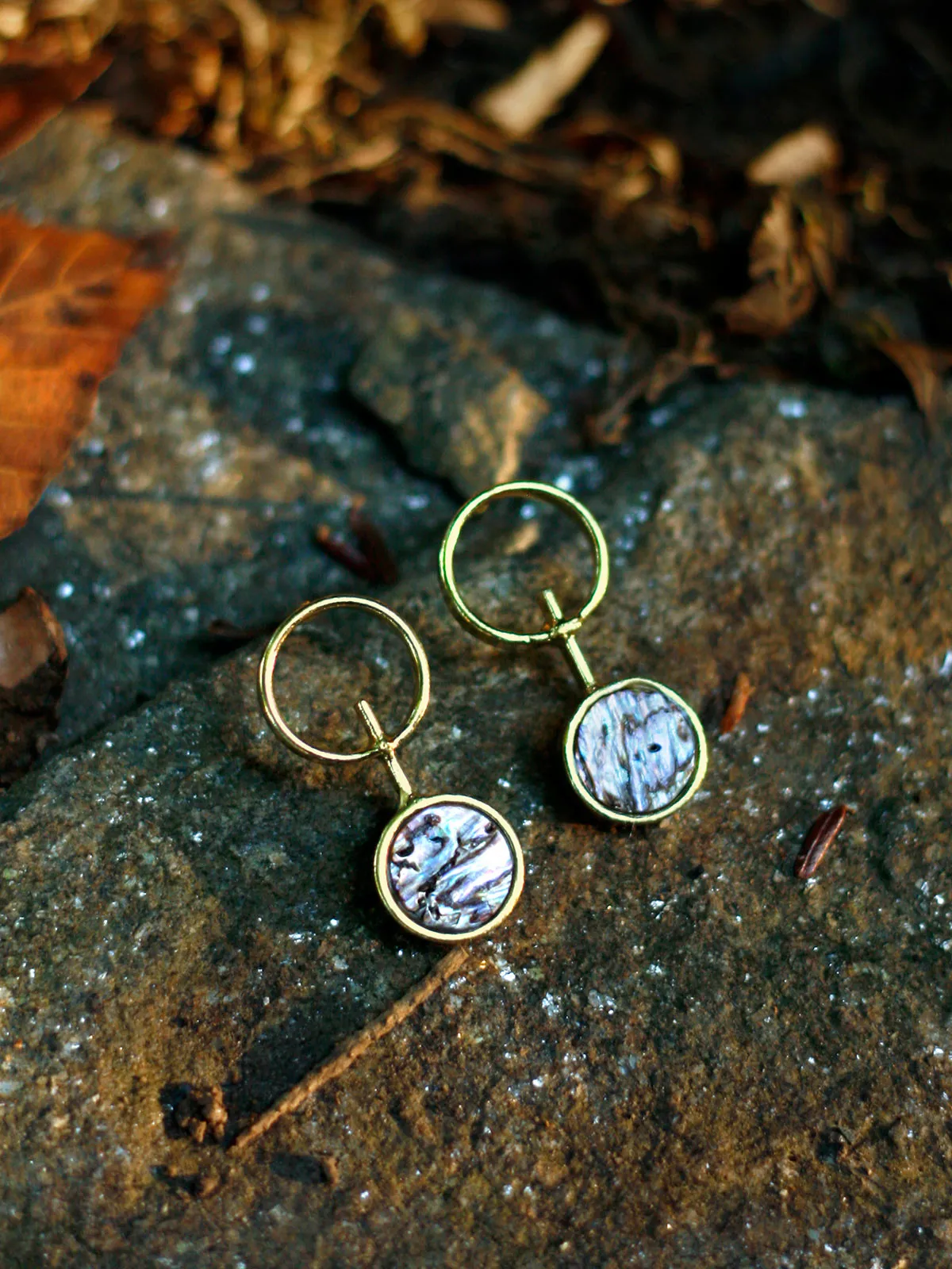 Montelle Earrings Shell sold by Mata Traders product image thumbnail 2