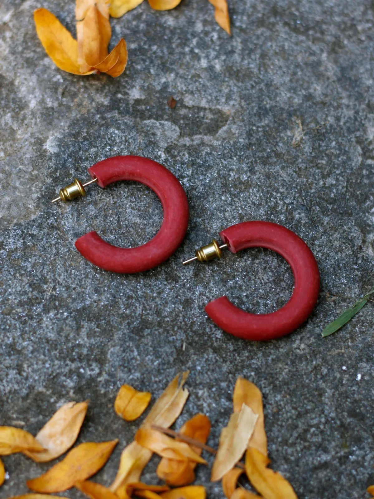 Lena Earrings - Spice sold by Mata Traders product image thumbnail 3