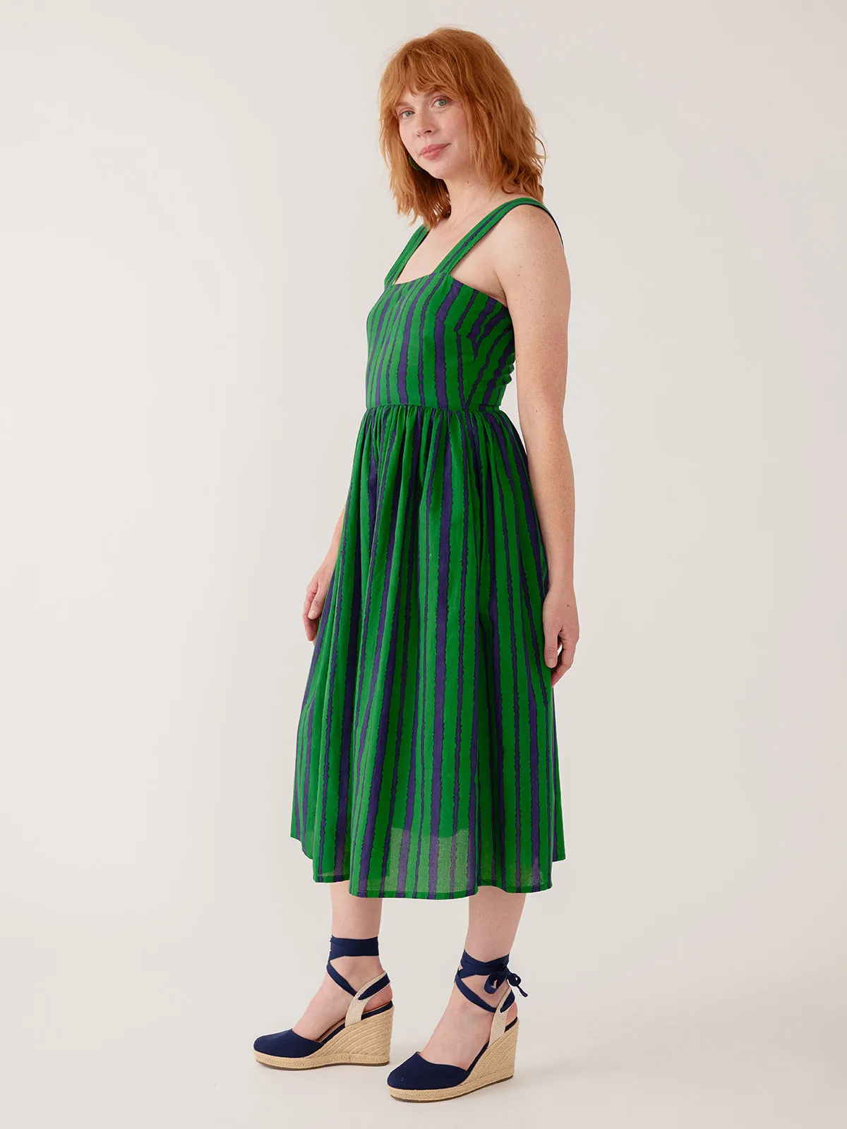 Nikita Dress - Emerald sold by Mata Traders product image thumbnail 3