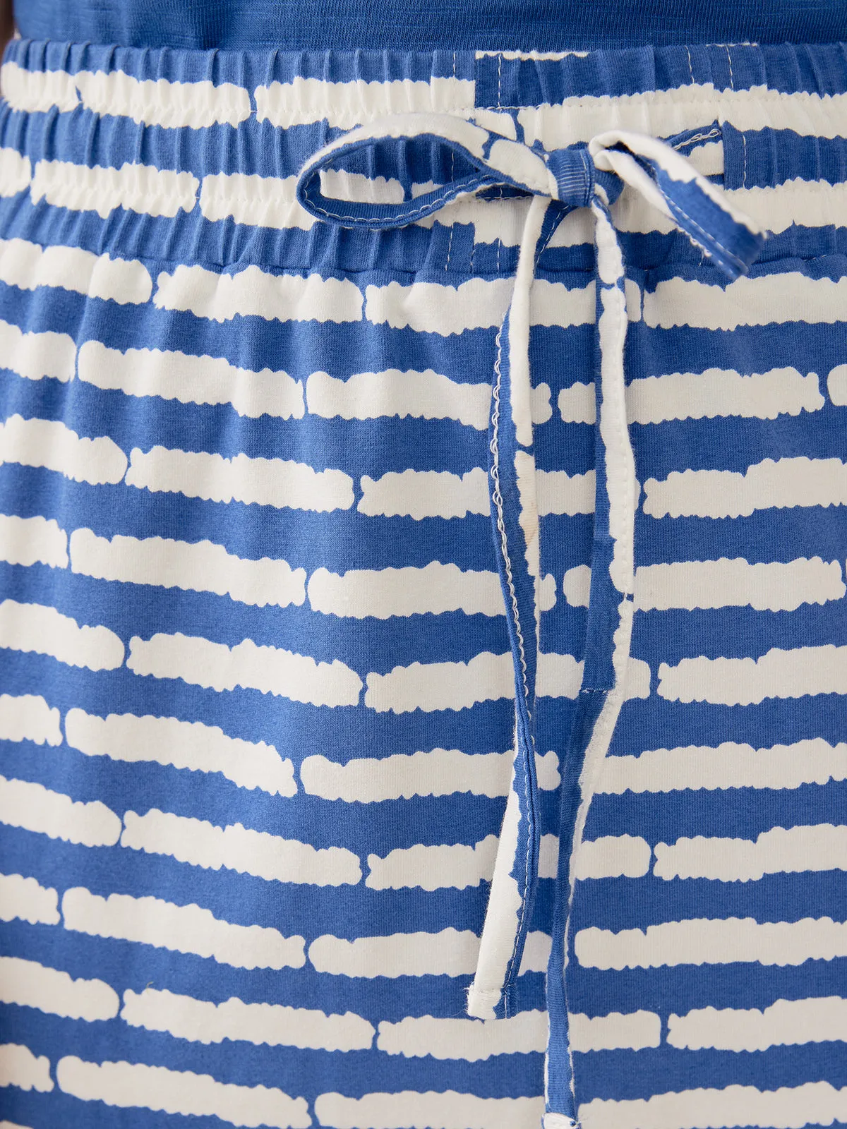 Isla Skirt - Cobalt Split Stripe sold by Mata Traders product image thumbnail 2