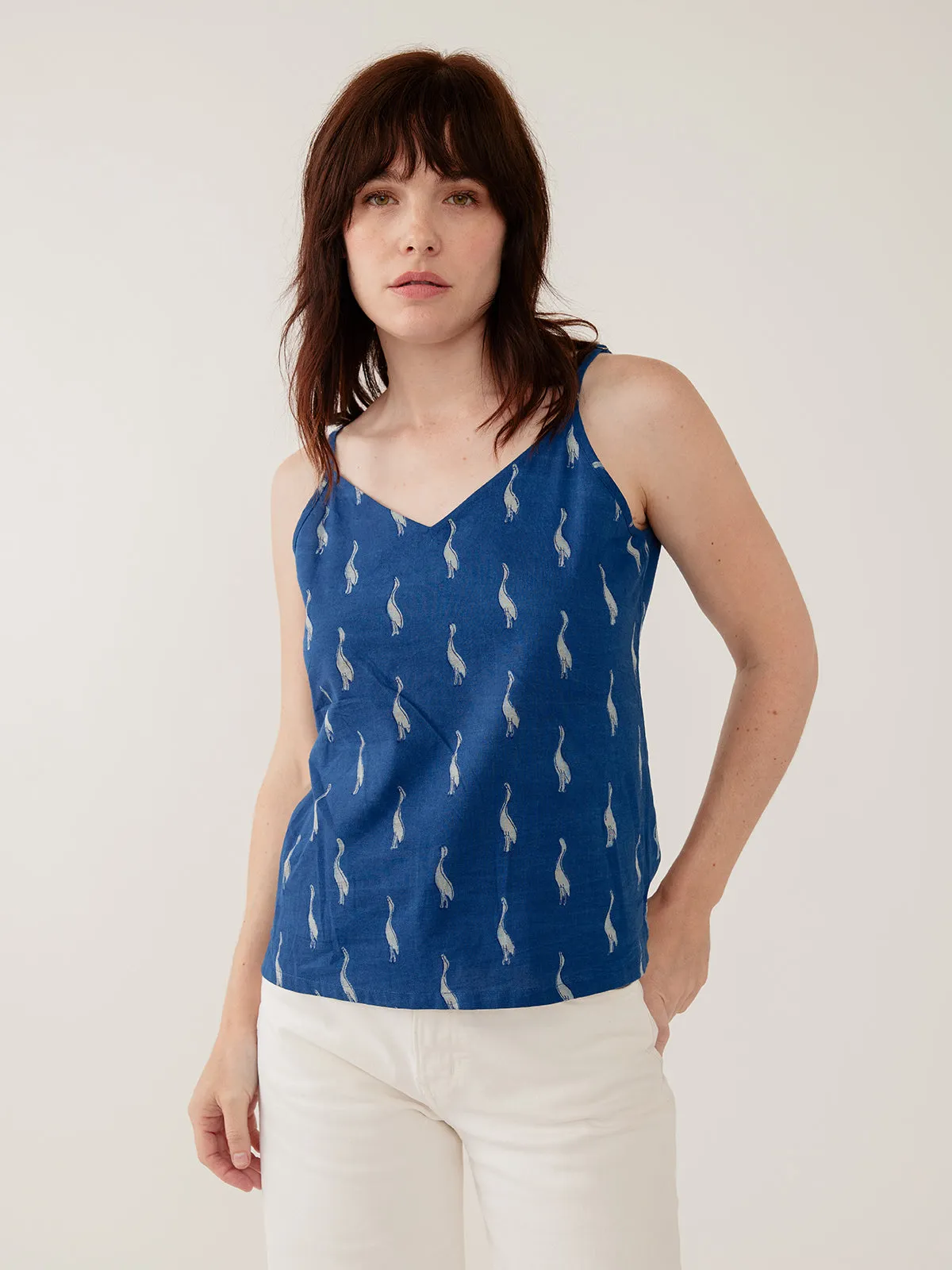 Sadie Tank - Indigo Goose sold by Mata Traders