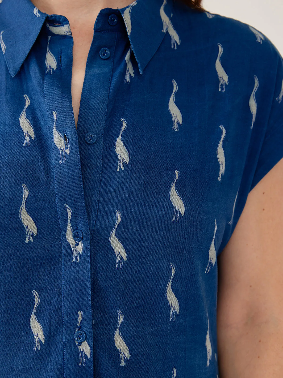 Emily Dress - Indigo Goose sold by Mata Traders product image thumbnail 3