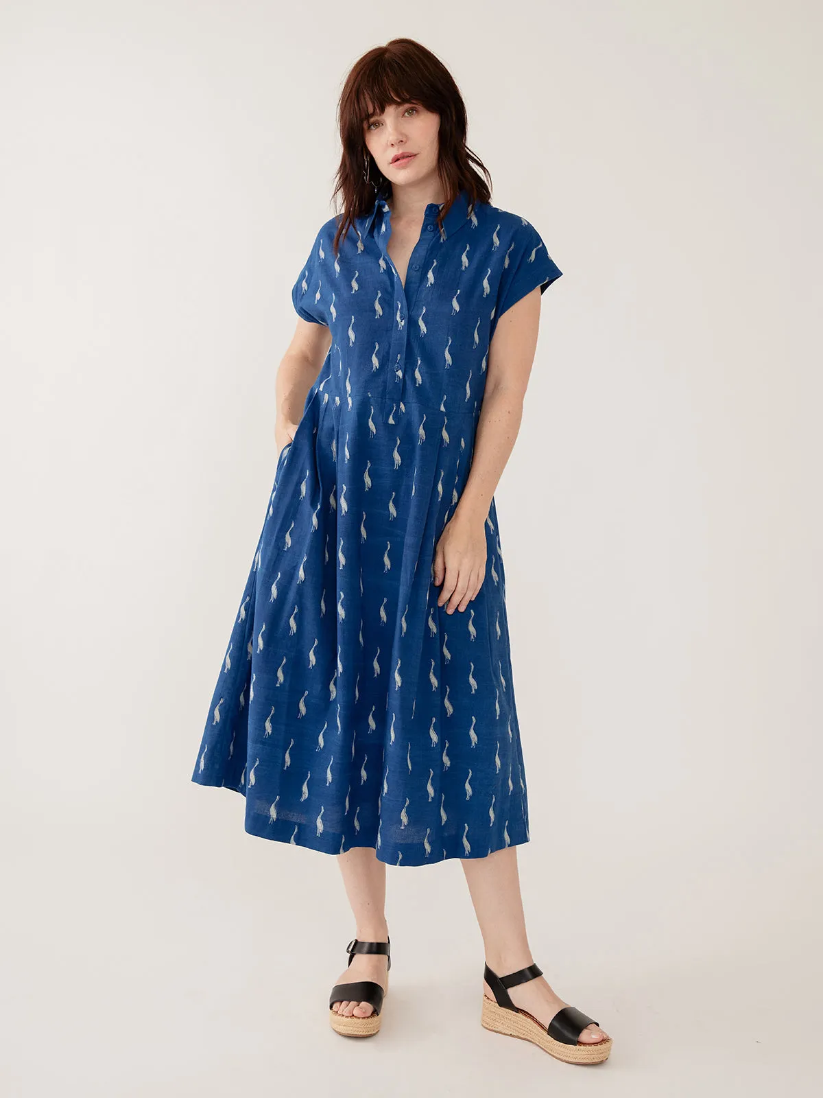 Emily Dress - Indigo Goose sold by Mata Traders product image thumbnail 4