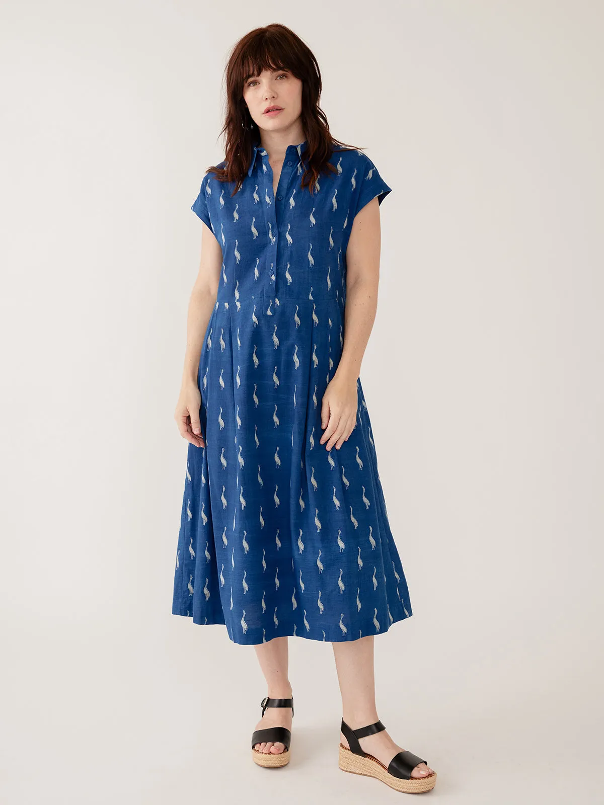Emily Dress - Indigo Goose sold by Mata Traders product image thumbnail 2