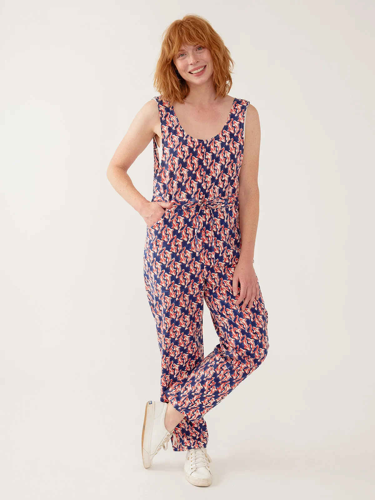 Julia Jumpsuit - Koi Pond sold by Mata Traders product image thumbnail 4