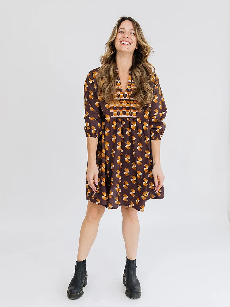 Sohla Mini Dress - Desert Shapes sold by Mata Traders product image thumbnail 2