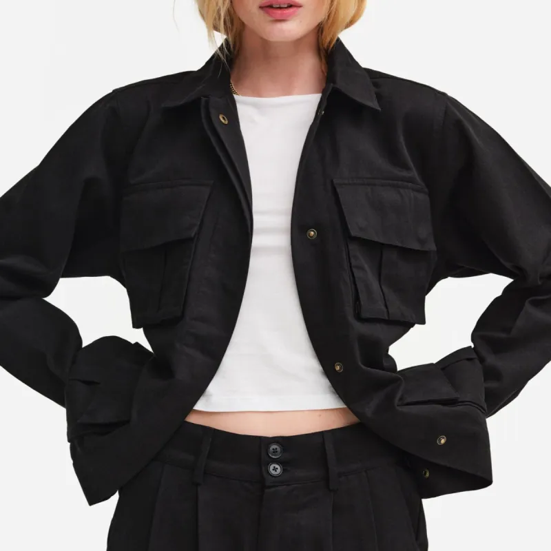 Tencel Twill Utility Jacket sold by MATE the Label