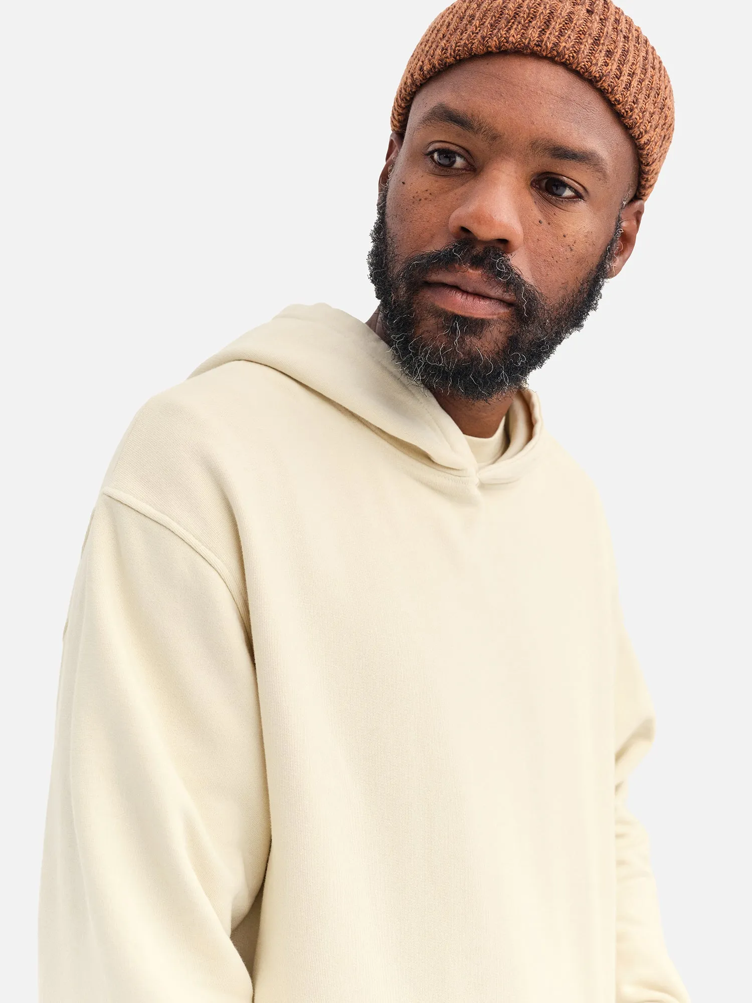 Men's Organic Fleece Hoodie sold by MATE the Label product image thumbnail 4