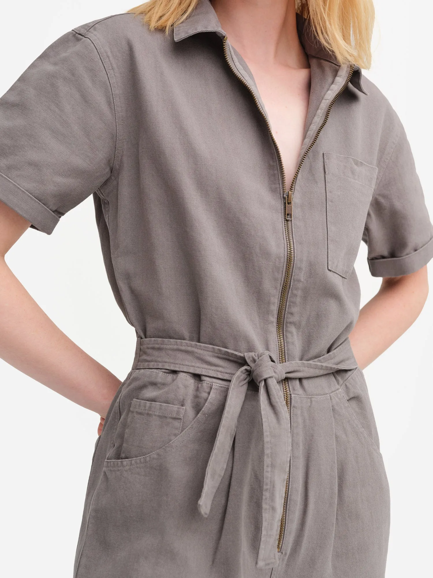 Organic Cotton Canvas Jumpsuit sold by MATE the Label product image thumbnail 3