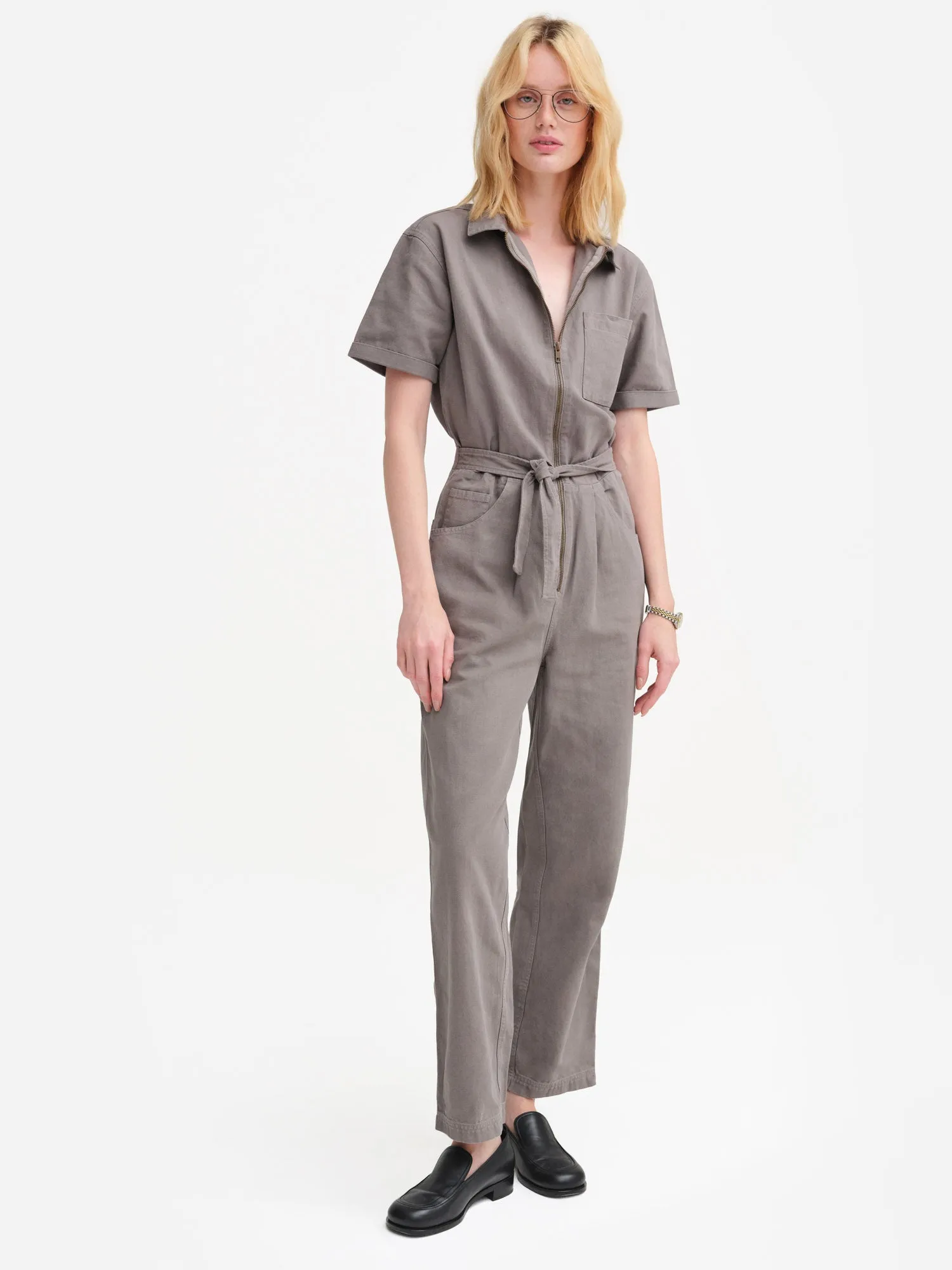 Organic Cotton Canvas Jumpsuit sold by MATE the Label product image thumbnail 2
