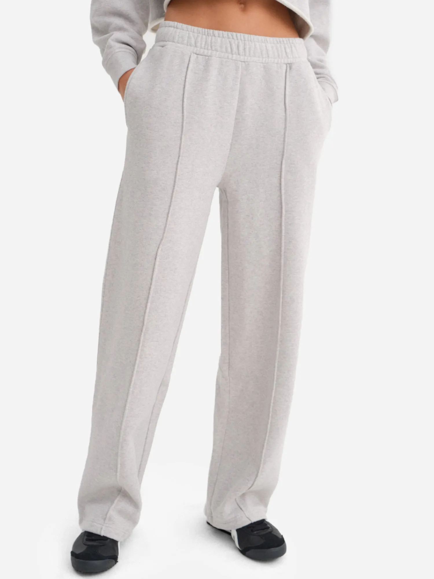 Organic Fleece Front Seam Sweatpant sold by MATE the Label product image thumbnail 2