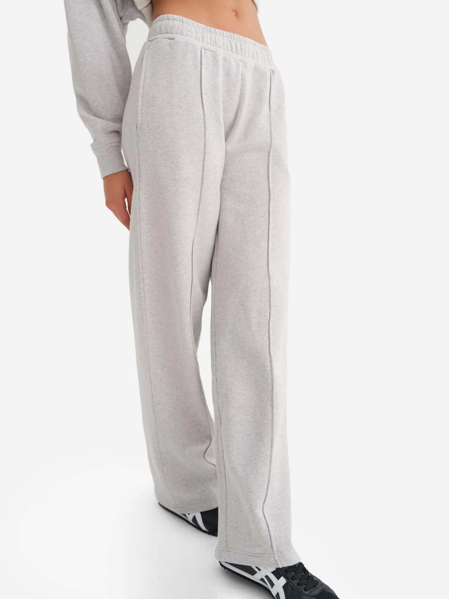 Organic Fleece Front Seam Sweatpant sold by MATE the Label product image thumbnail 5