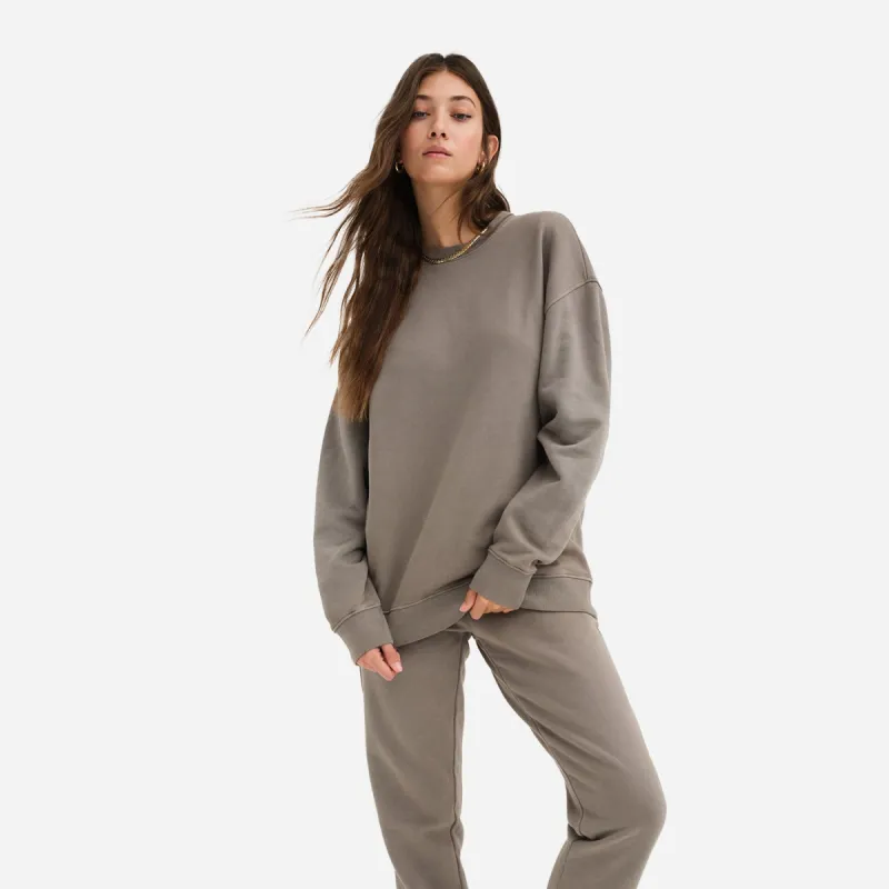Organic Fleece Oversized Sweatshirt sold by MATE the Label