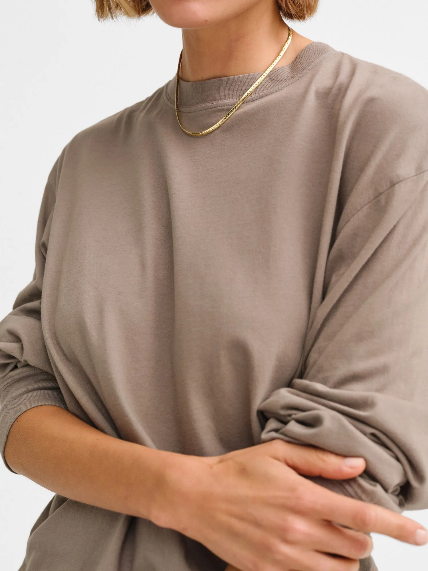 Organic Cotton Long Sleeve Tee sold by MATE the Label product image thumbnail 3