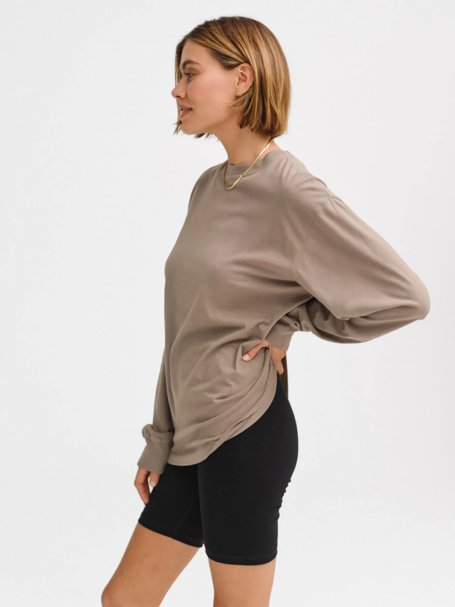Organic Cotton Long Sleeve Tee sold by MATE the Label product image thumbnail 5