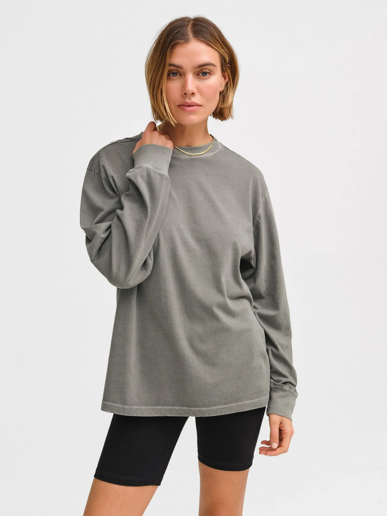 Organic Cotton Long Sleeve Tee sold by MATE the Label product image thumbnail 2