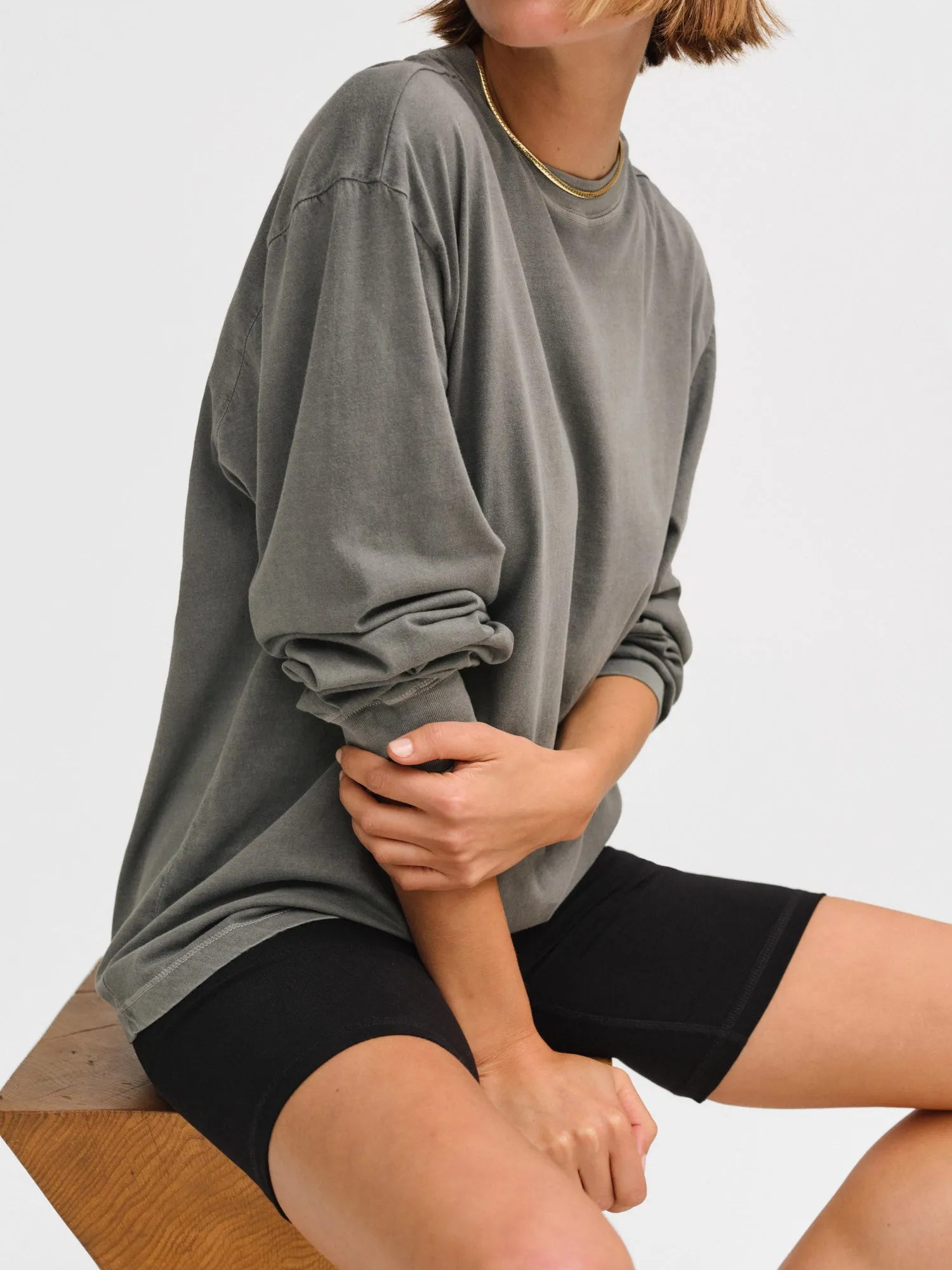 Organic Cotton Long Sleeve Tee sold by MATE the Label product image thumbnail 4