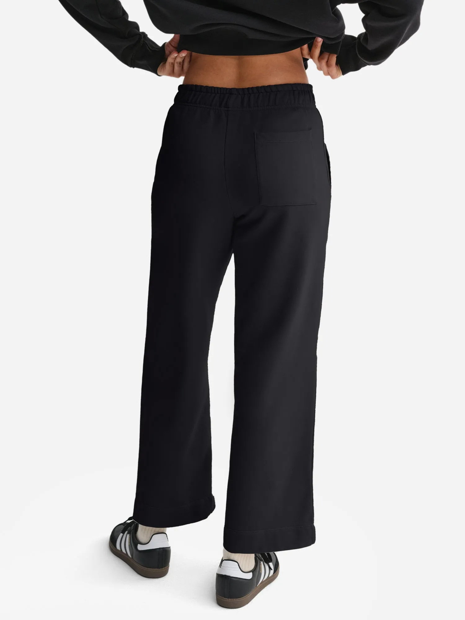 Organic Fleece Wide Leg Pant sold by MATE the Label product image thumbnail 5