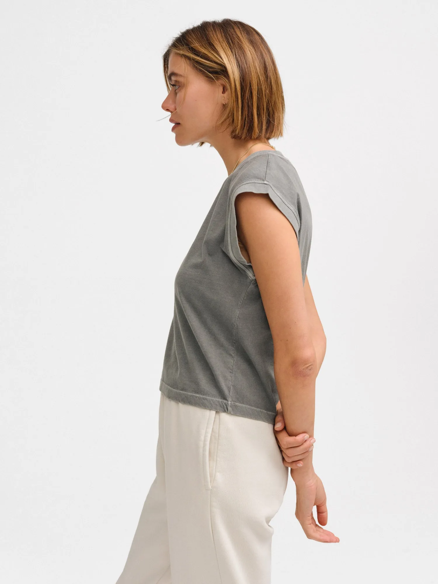 Organic Cotton Muscle Tank sold by MATE the Label product image thumbnail 4