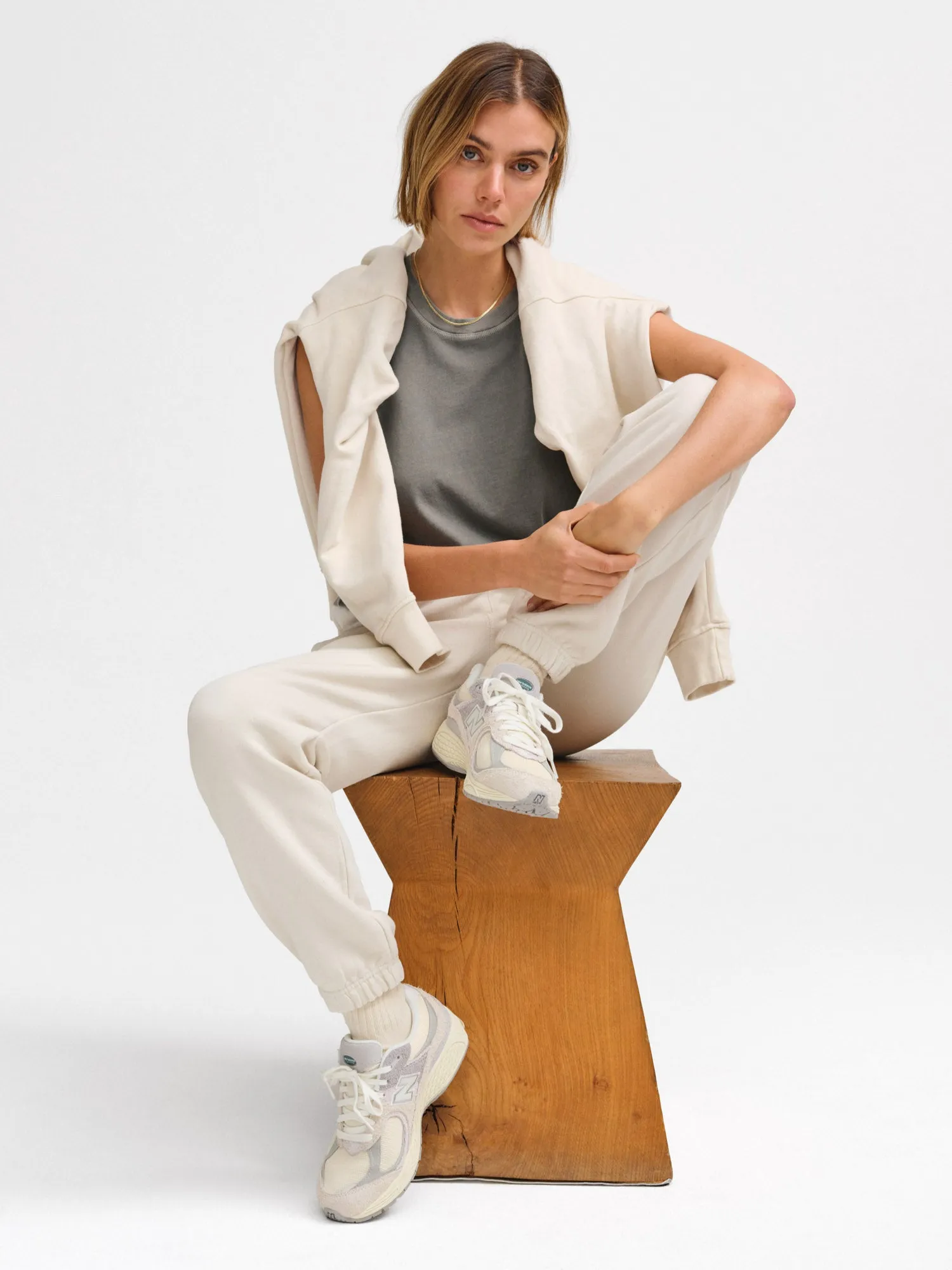 Organic Cotton Muscle Tank sold by MATE the Label product image thumbnail 5