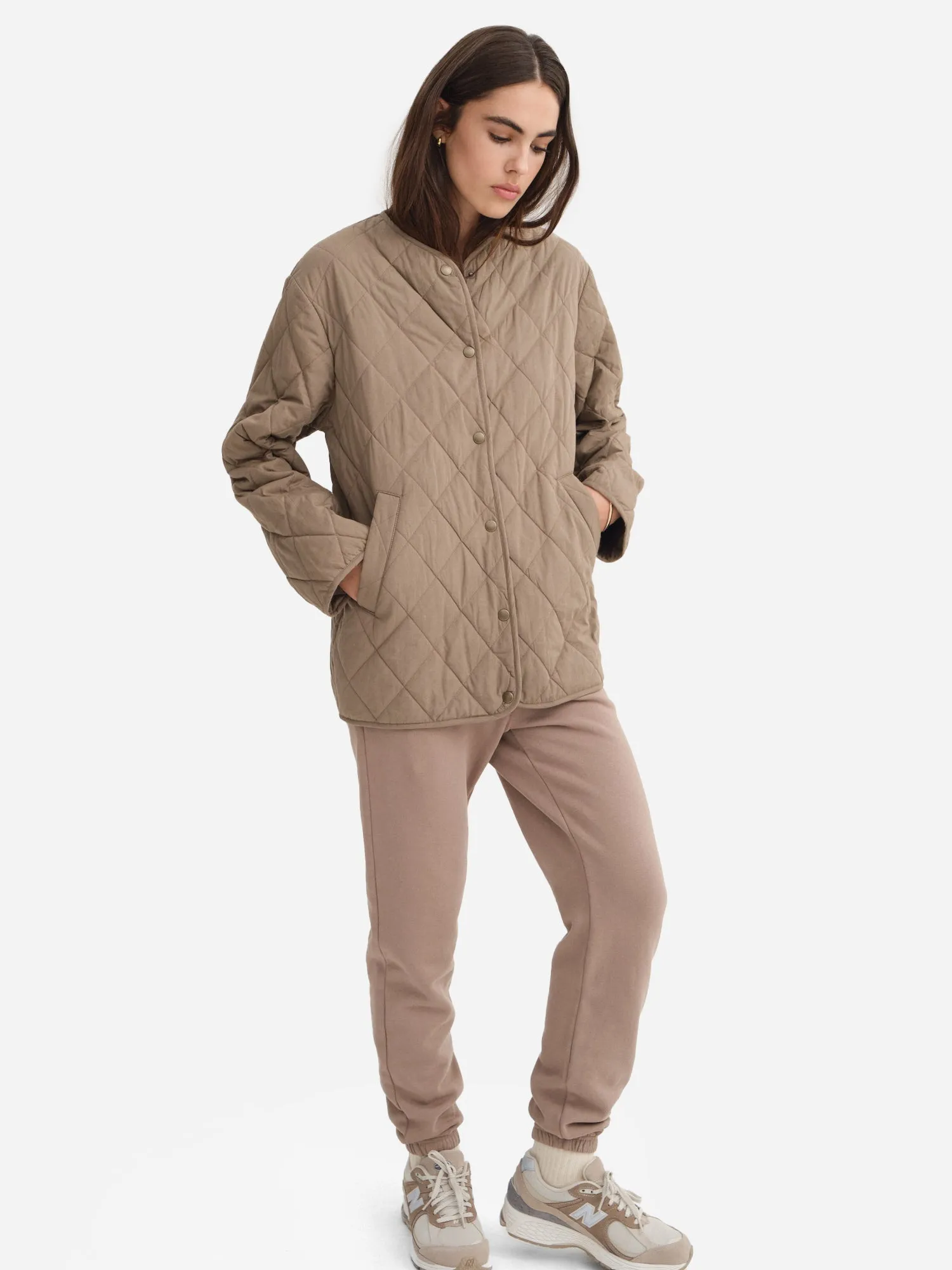 MATE the Label Organic Cotton Quilted Jacket | Parallel