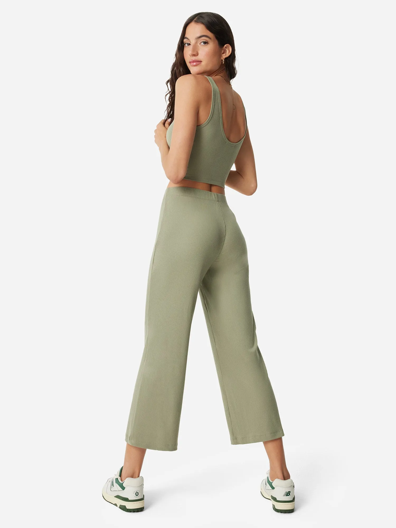 Tencel Rib Pant sold by MATE the Label product image thumbnail 2