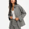 Organic Cotton Canvas Chore Jacket sold by MATE the Label