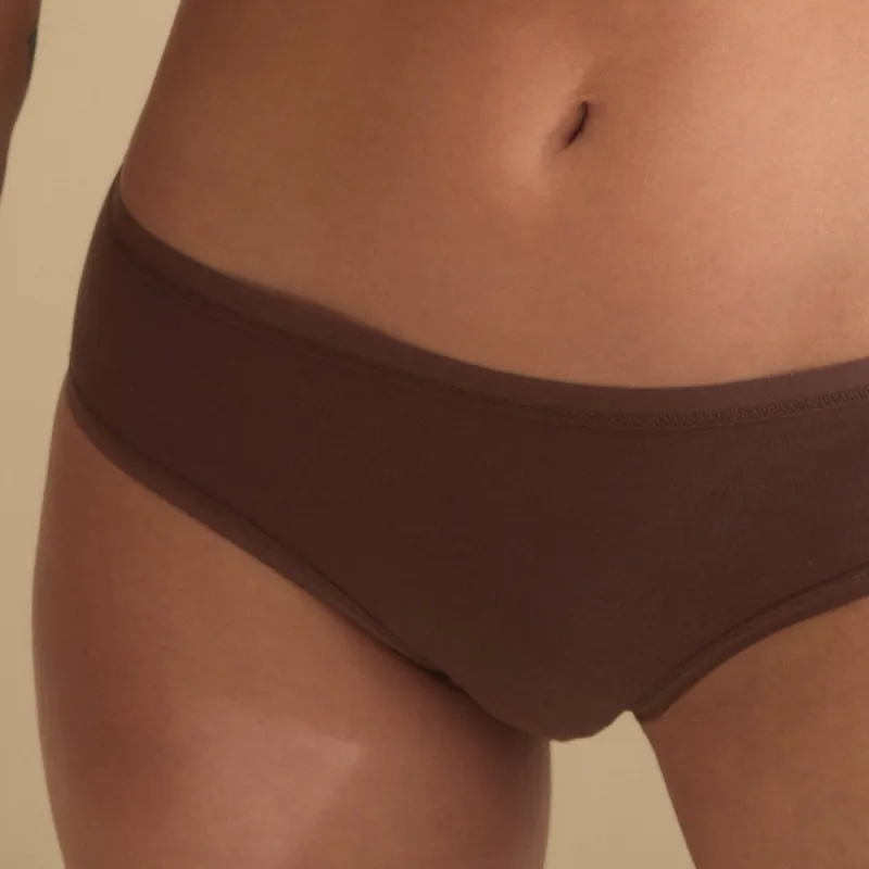 Organic Comfort Mid Rise Bikini sold by MATE the Label