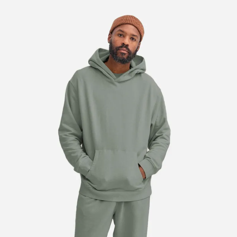 Men's Organic Fleece Hoodie sold by MATE the Label