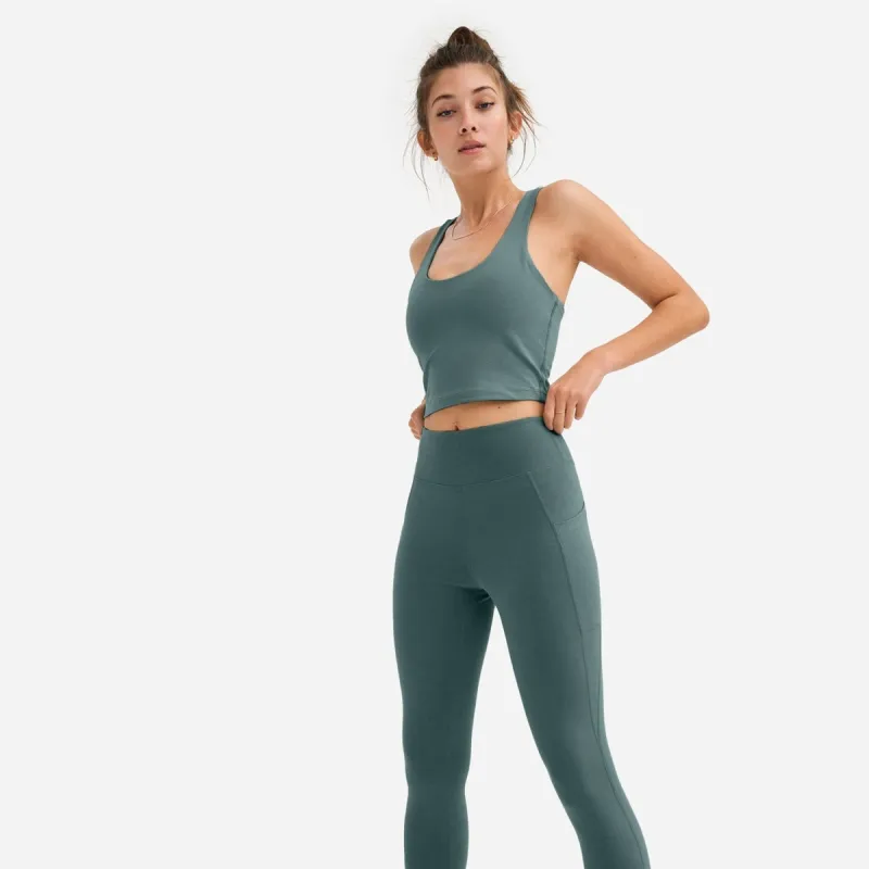 Organic Stretch Racer Tank sold by MATE the Label