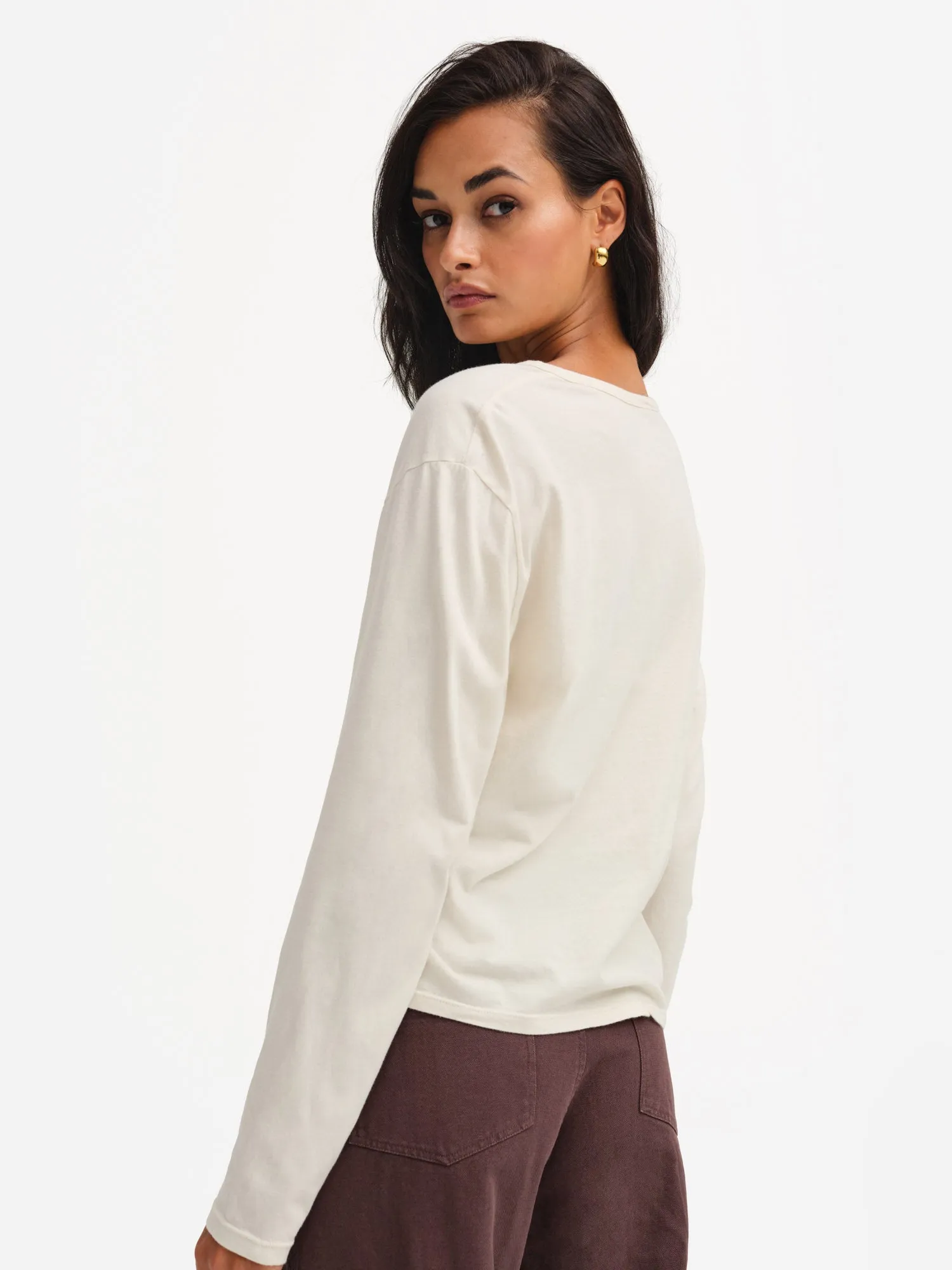 Organic Cotton Henley Tee sold by MATE the Label product image thumbnail 5