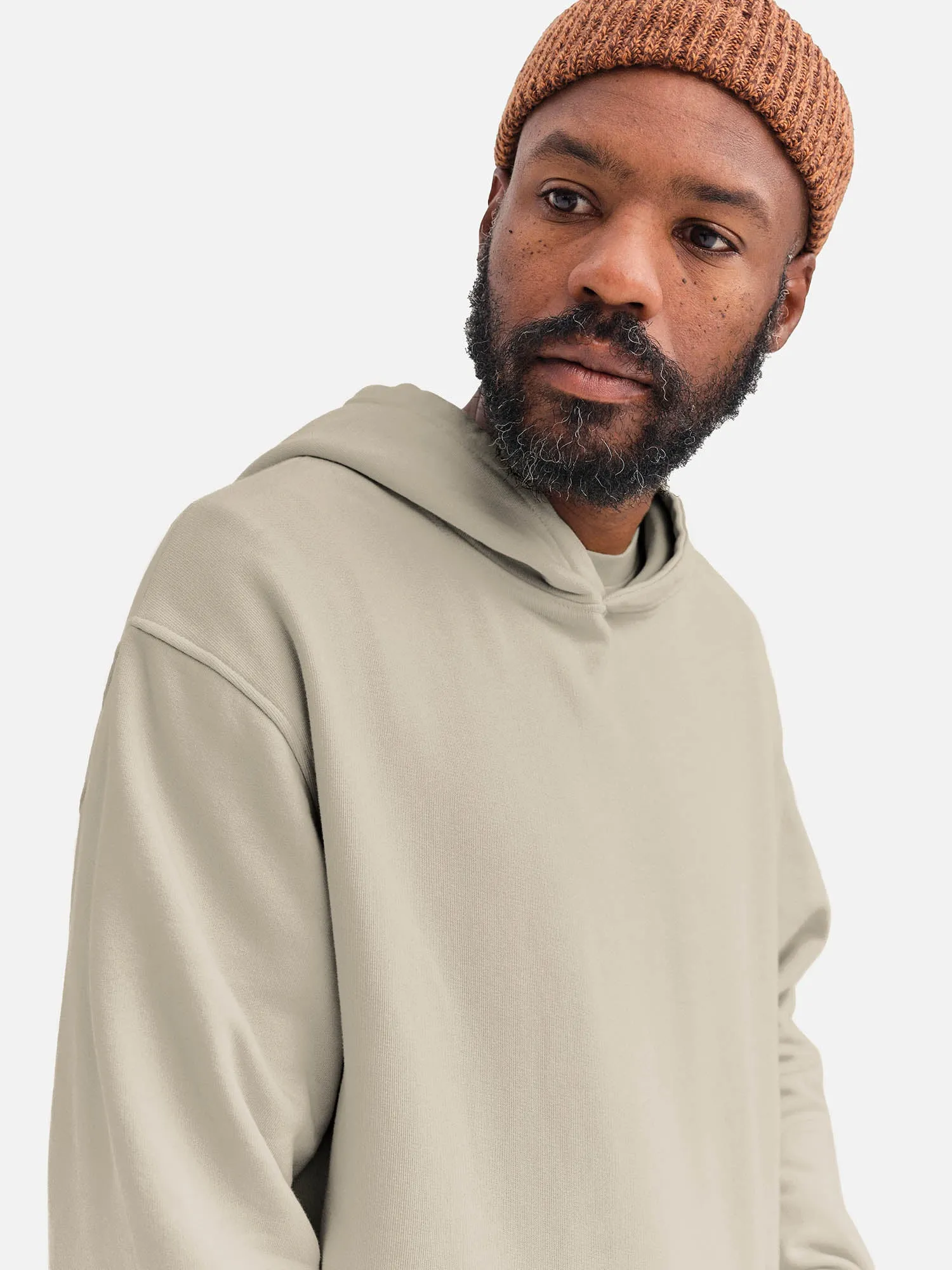 Men's Organic Fleece Hoodie sold by MATE the Label product image thumbnail 5