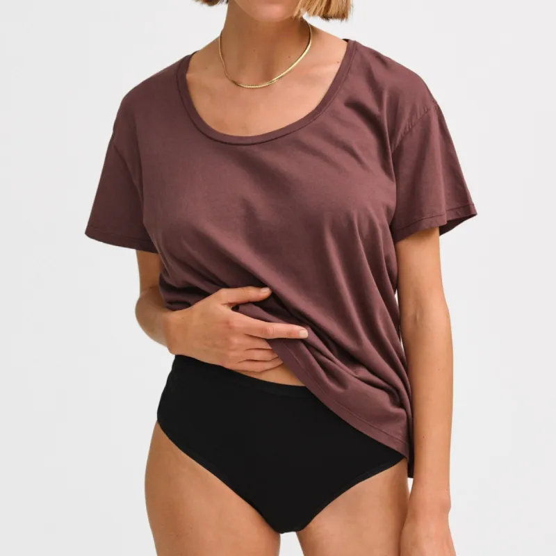 Organic Cotton Classic U-Neck Tee sold by MATE the Label