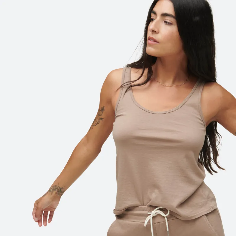 Organic Cotton Layering Tank sold by MATE the Label