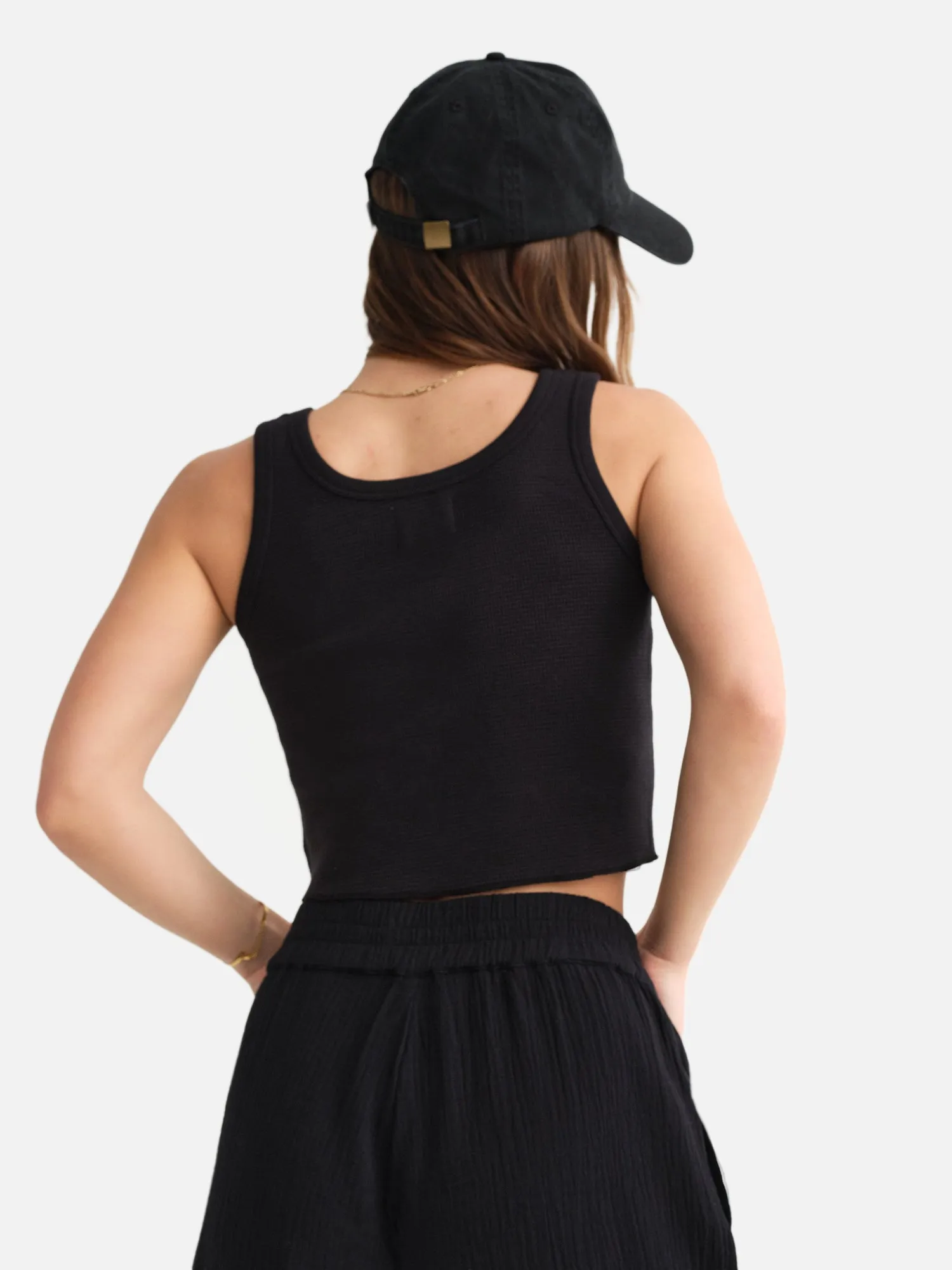 Organic Thermal Crop Tank sold by MATE the Label product image thumbnail 4