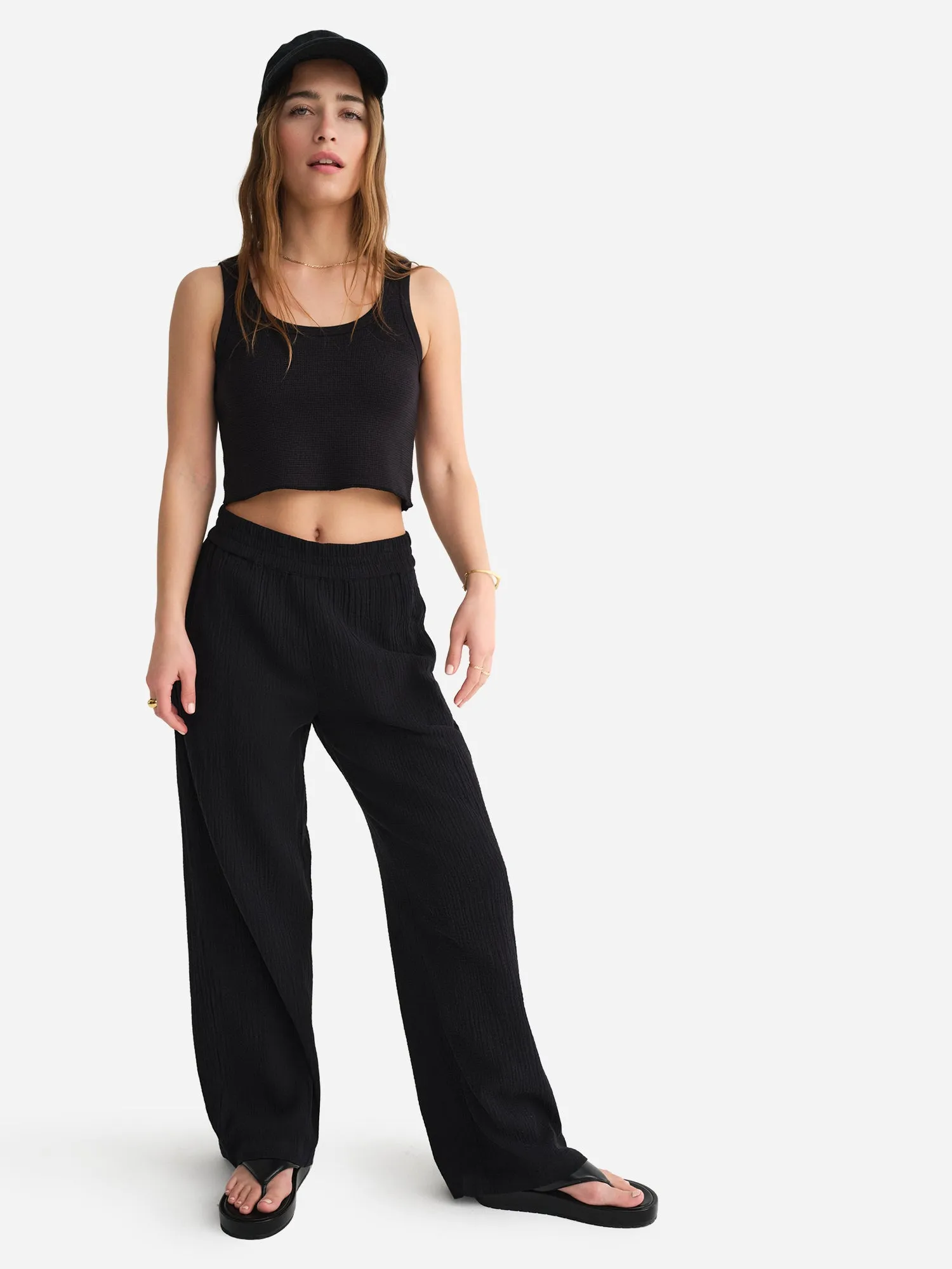 Organic Thermal Crop Tank sold by MATE the Label product image thumbnail 3