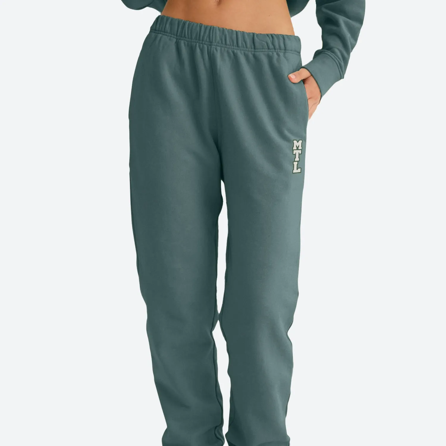 Organic Fleece Graphic Relaxed Pocket Sweatpant sold by MATE the Label