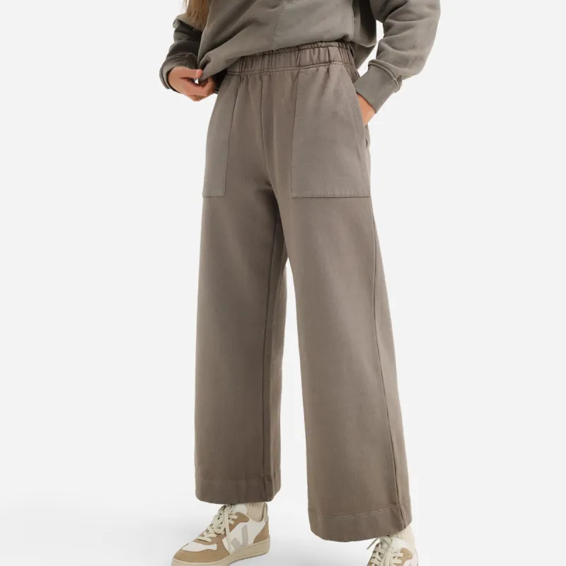 Organic Fleece Wide Leg Pant sold by MATE the Label